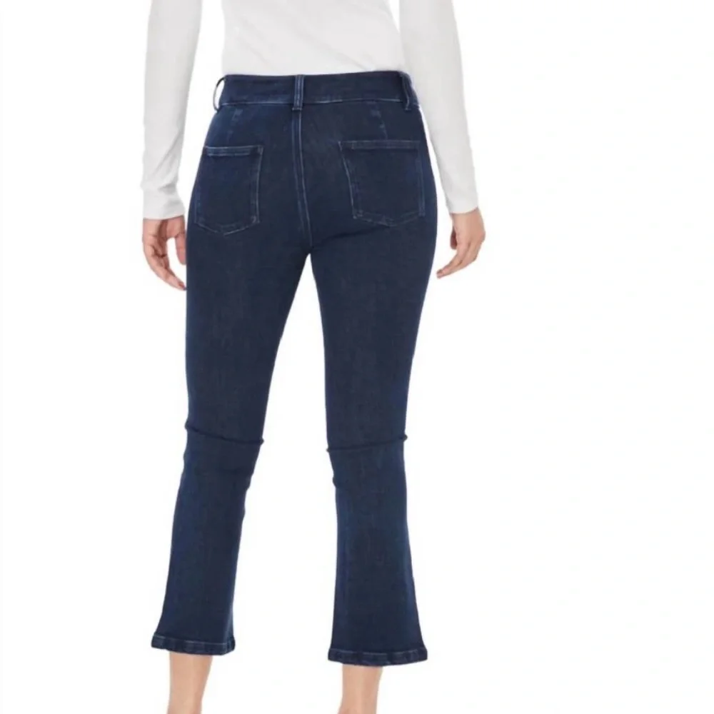 Generation Love Amirah High‎ Waist Sailor Button Front Crop Bootcut Jeans Sz 26